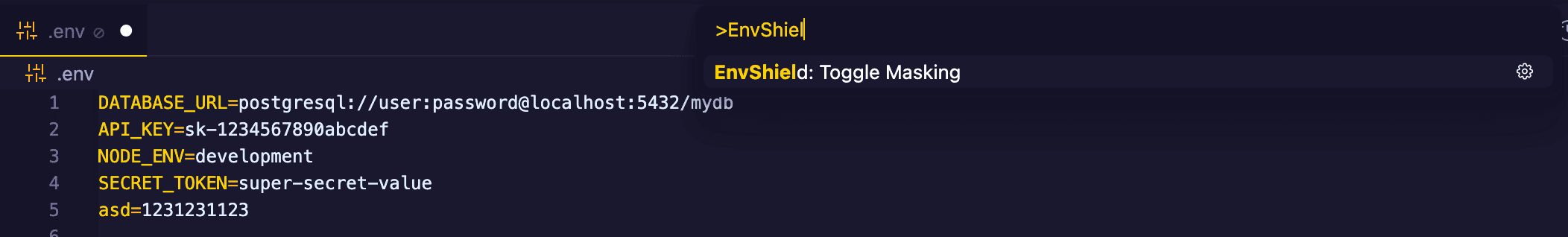 How to enable EnvShield